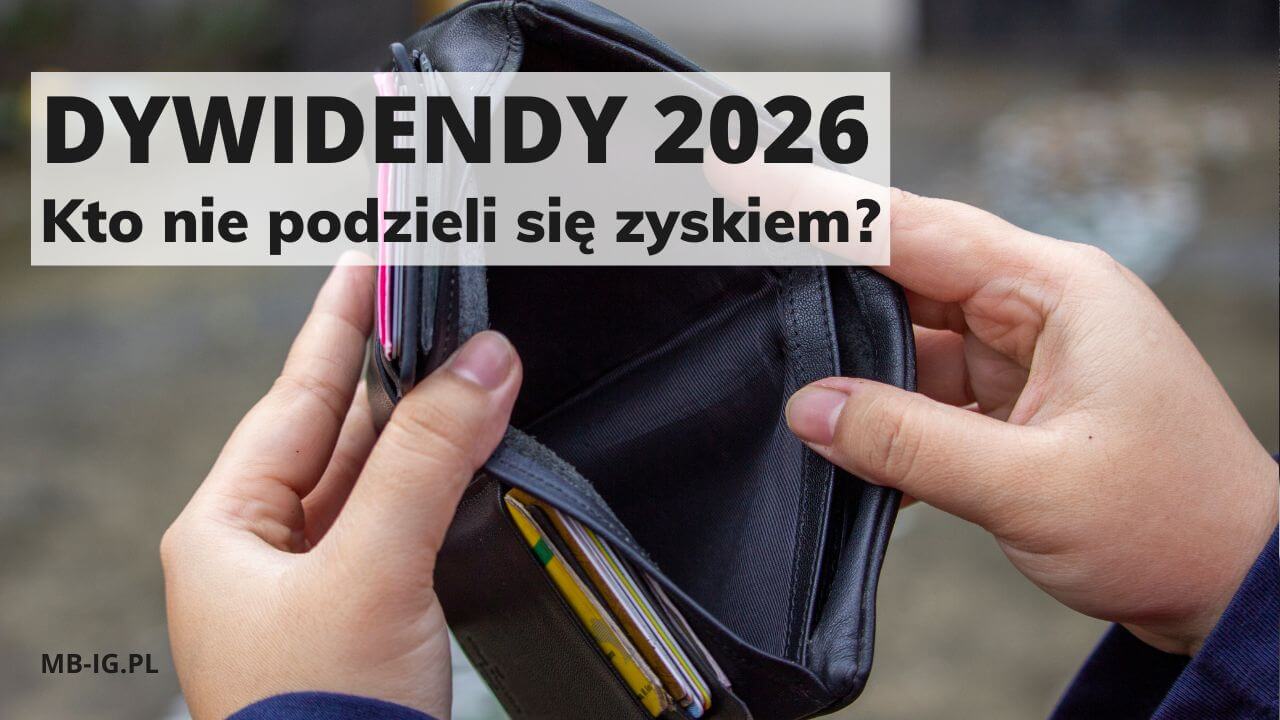 Spółki bez dywidendy w 2026 r.