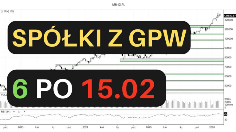 Jak spiszą się spółki z GPW po 15.02?
