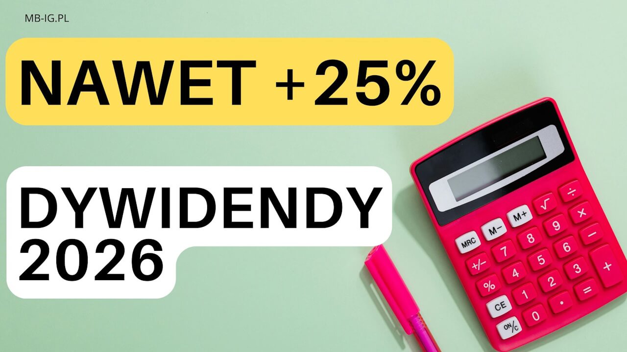 Sezon na dywidendy wiosną 2026 r. rozkwita