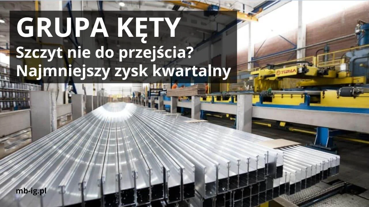Wyniki Grupy Kęty rozczarowały