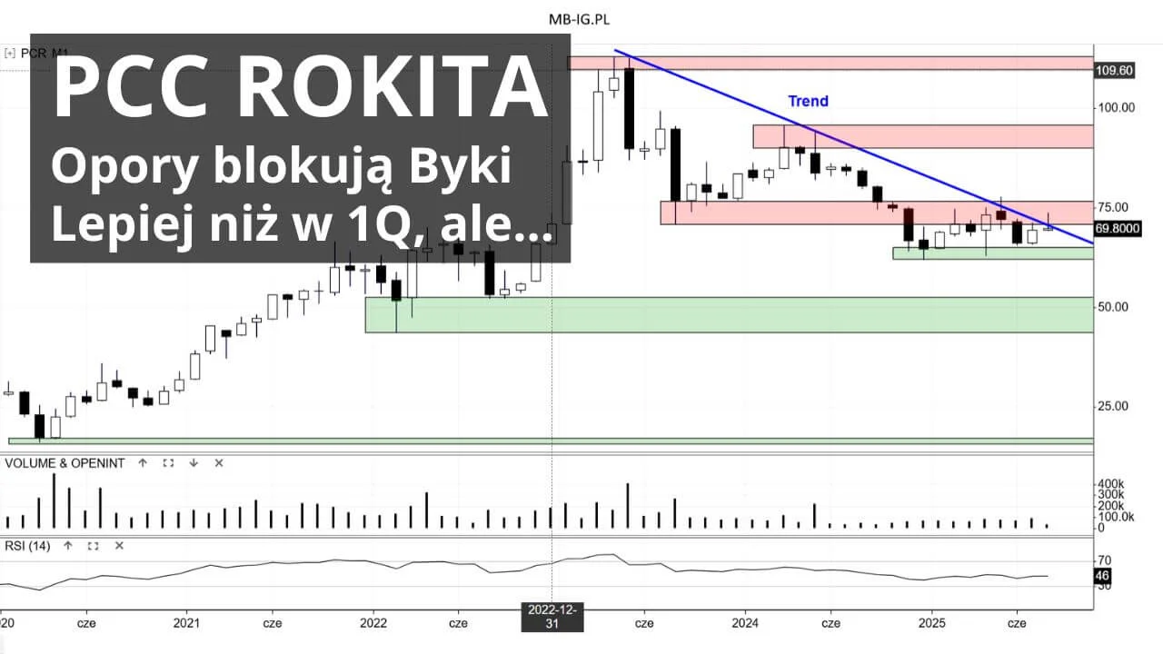 Rozczarowujące wyniki PCC Rokita