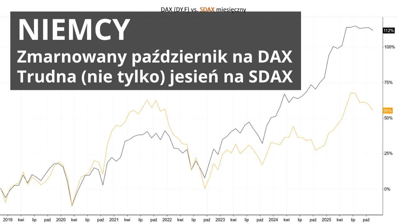 Giełda niemiecka w listopadzie