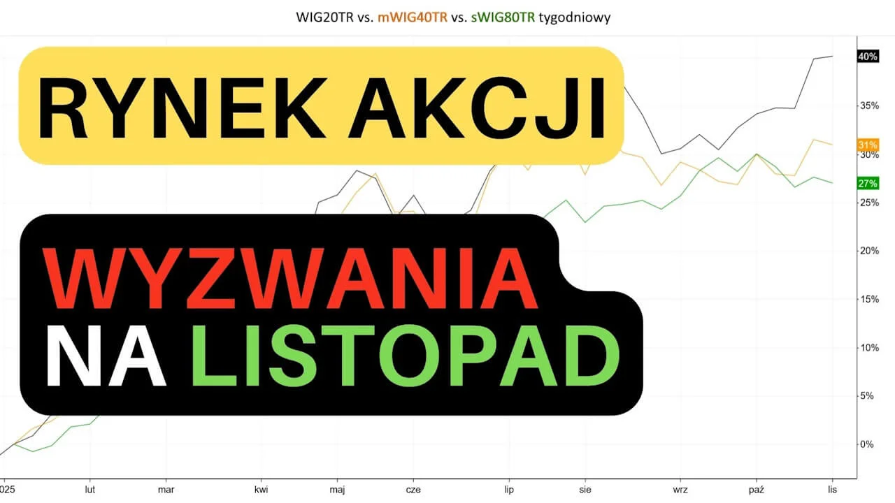 Listopadowe wyzwania dla GPW