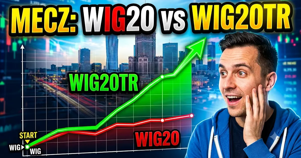 Obrazek wyróżniający: WIG20 vs. WIG20TR - czym się różnią?